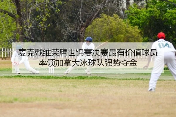 麦克戴维荣膺世锦赛决赛最有价值球员 率领加拿大冰球队强势夺金